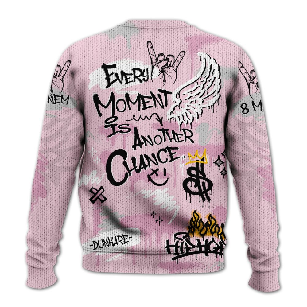 Sweater To Match Orchid 4s - 8Mile Movie Graffiti Graphic