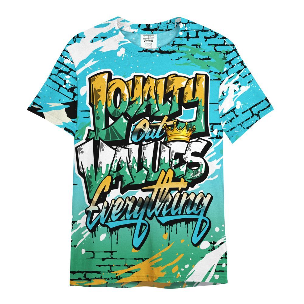 Shirt To Match Dunk Chunky Dunky - Values Of Loyalty Drip All Over Print