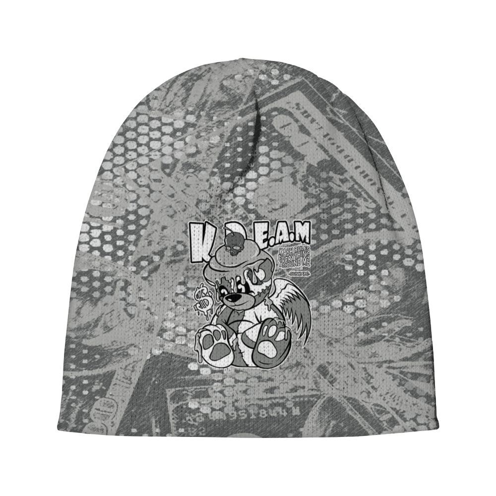 Beanie Hat To Match Retro Wet Cement 4s - Loot Bear Graphic