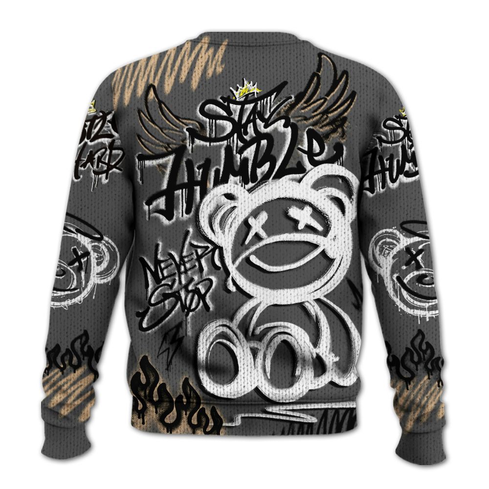 Knitted Sweater To Match Kobe 9 EM Mamba - Humble Drip Streetwear Graffity