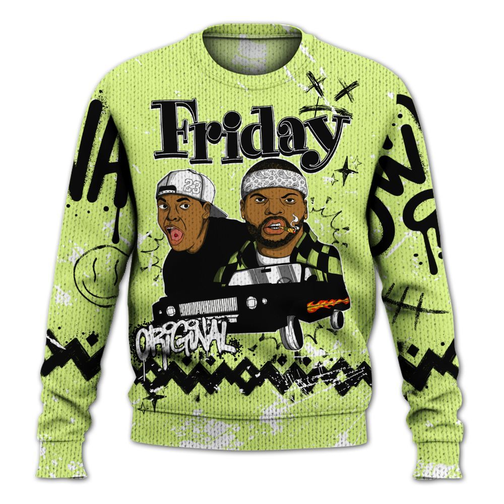 Knitted Sweater To Match Air Max SNDR Volt - Friday Sneaker Crayon