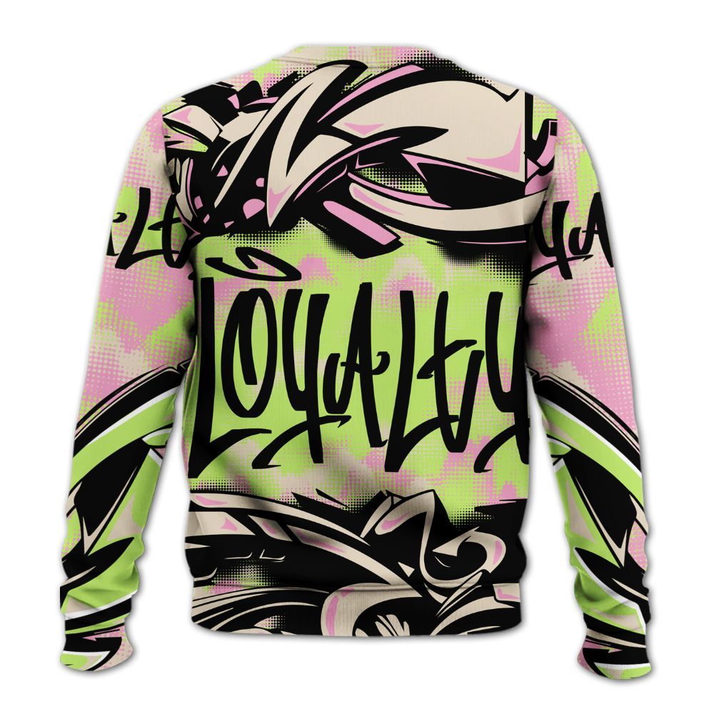 Sweatshirt To Match Jack Black Night Silver - Loyalty Out Value Graffiti All Over Print