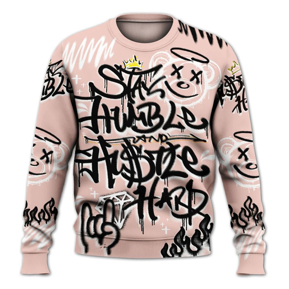Sweatshirt To Match Low Legend Pink 11s - Humble Drip Streetwear Graffity All Over Print