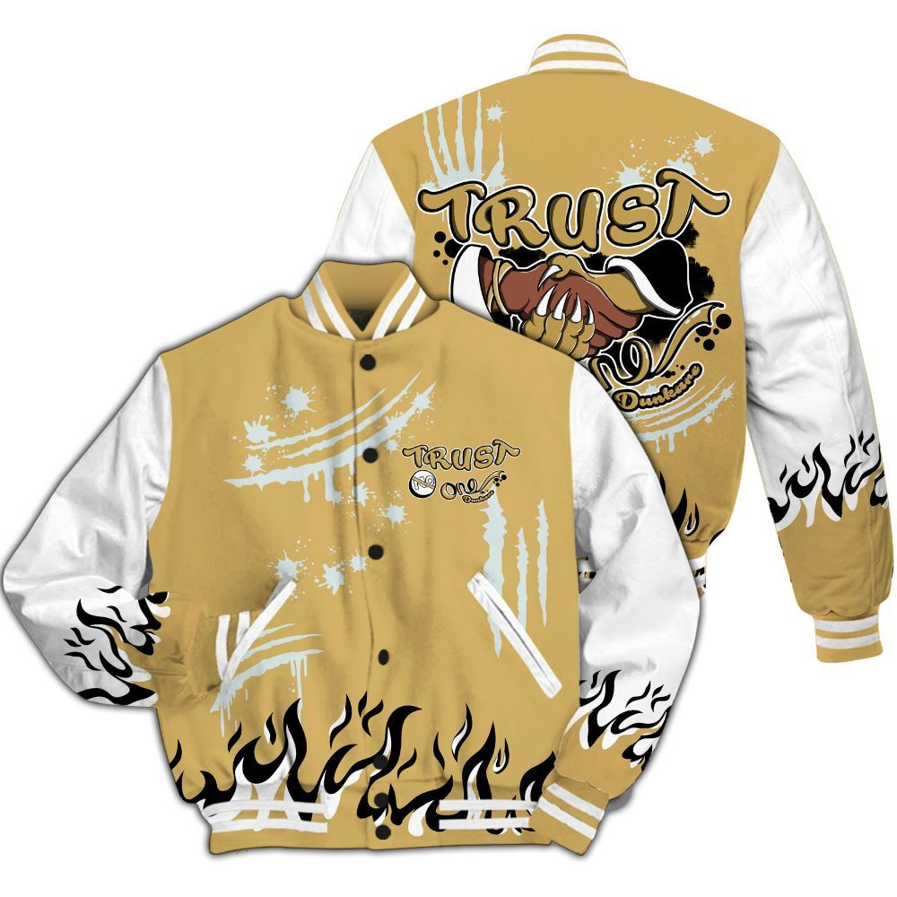 Varsity Jacket To Match Craft Paris 6s - Graphic Trust No One All Over Print