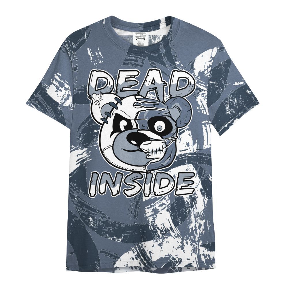 Shirt To Match Low Diffused Blue 11s - Lifeless Bear Circle Slpash All Over Print