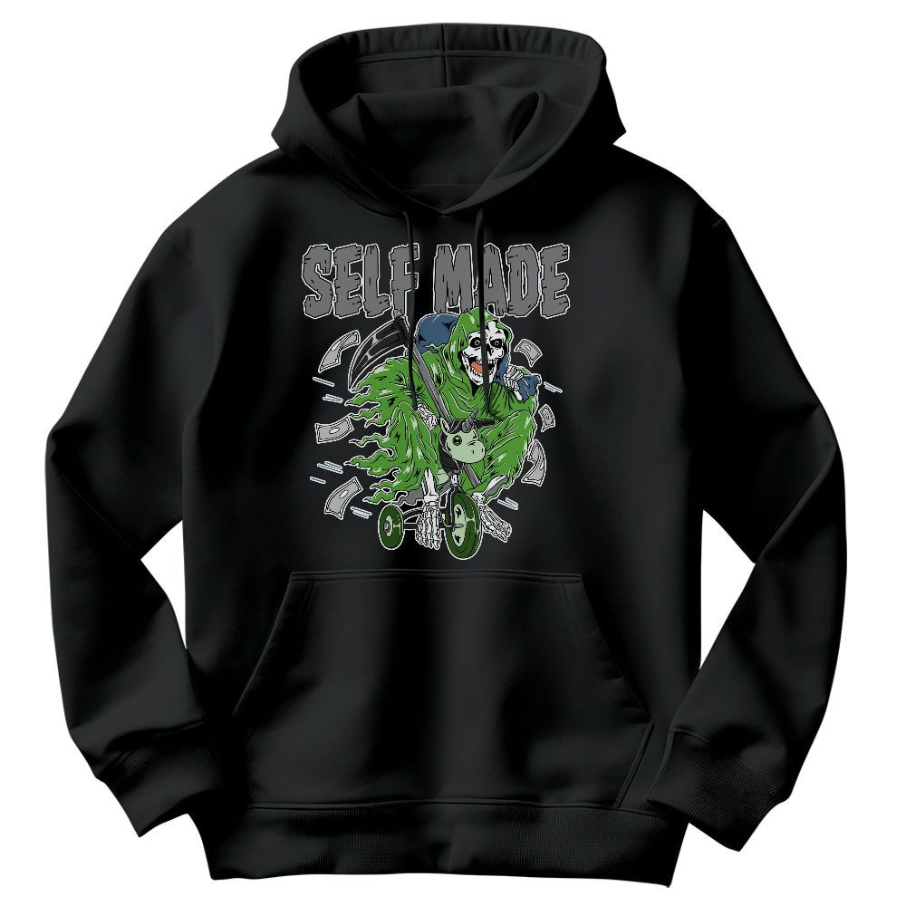 Sweatshirt To Match Retro Green Bean 5s - Self Make Skeleton Graphic