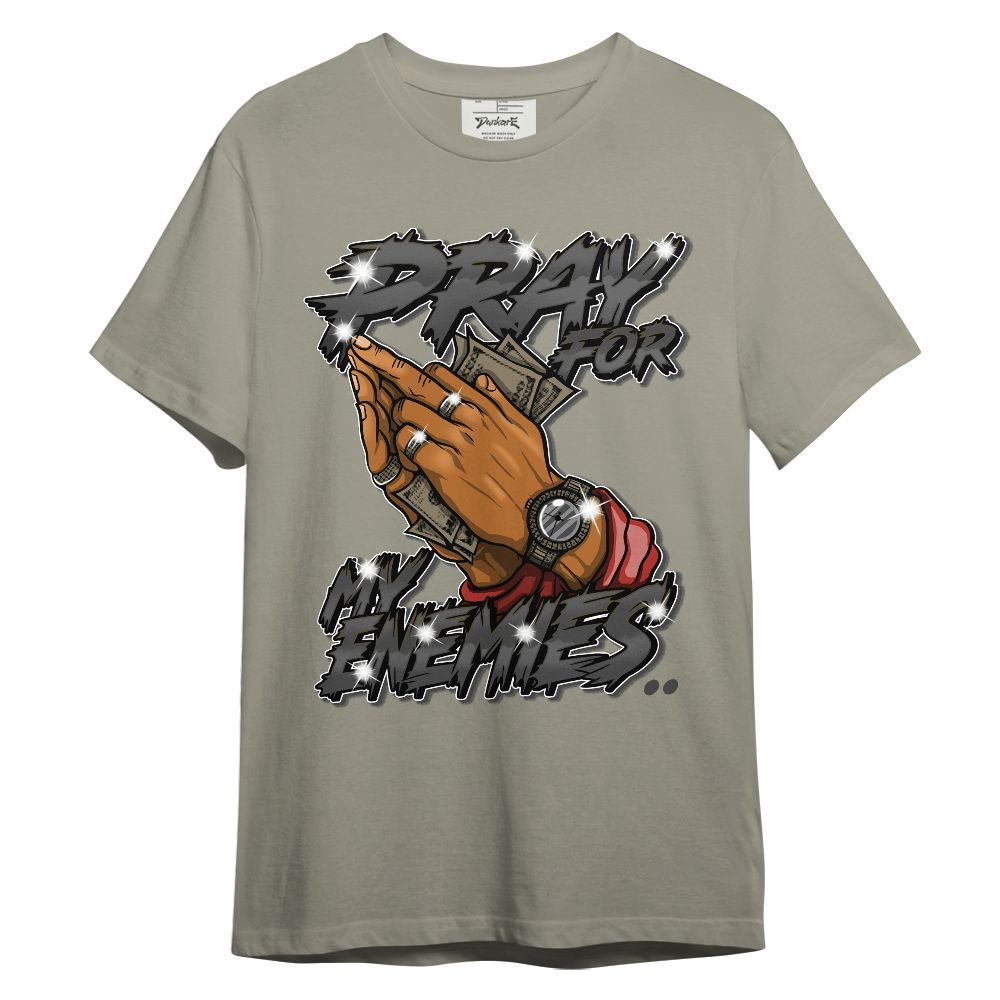 Shirt To Match Olive 9s - Prayed For Enemies Graphic Unisex Shirt