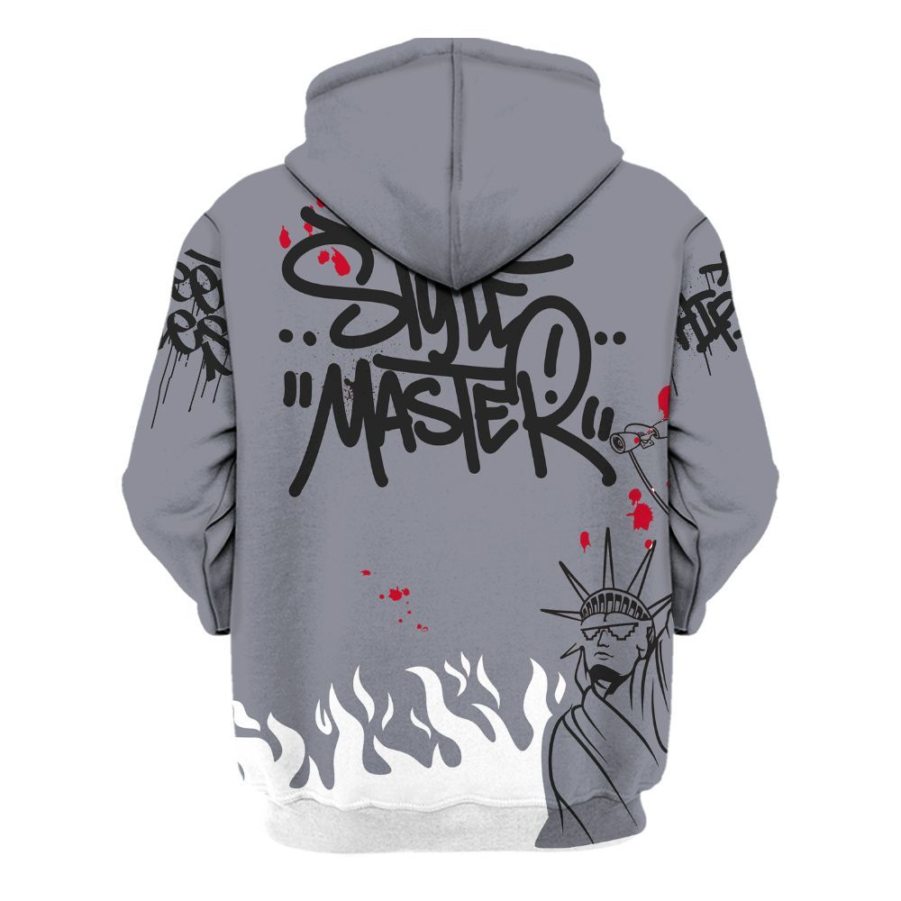 Hoodie To Match Retro Black Flint 13s - Graphic Fck Around Find Out All Over Print