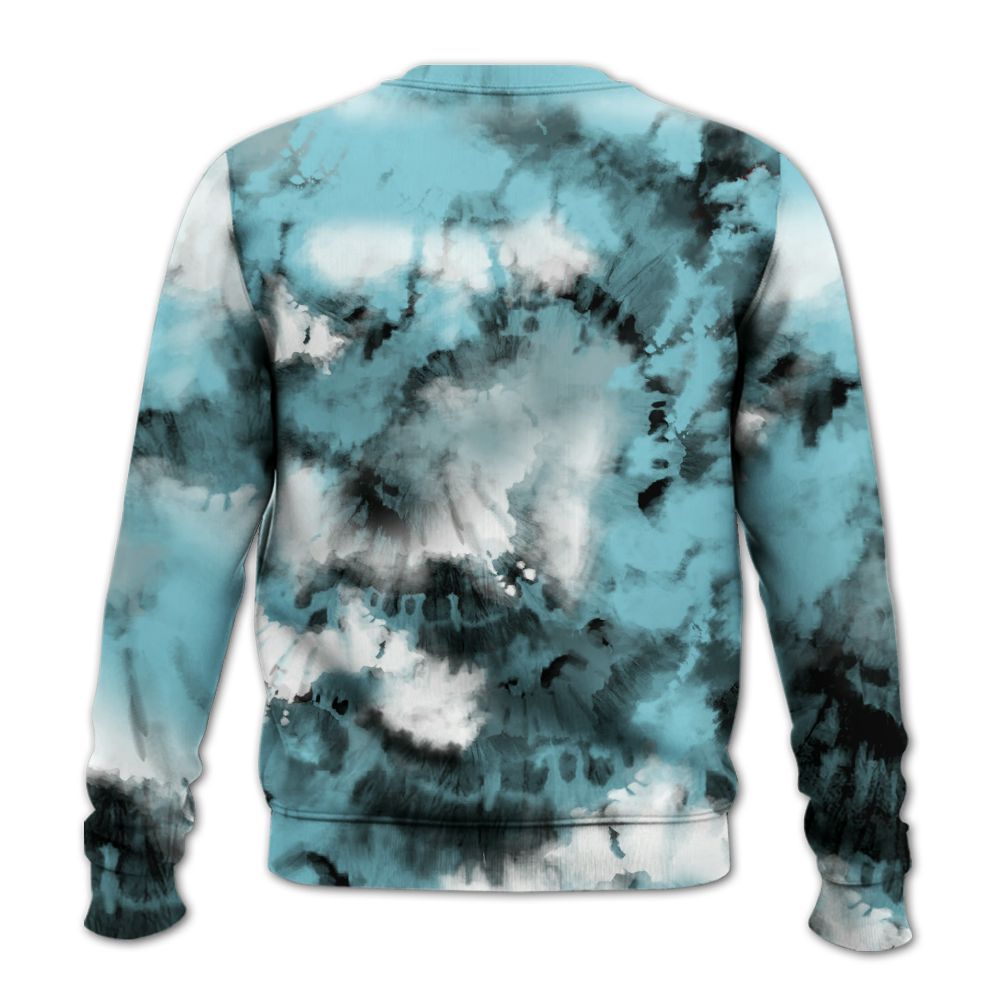 Sweatshirt To Match Low Legend Blue 11s - God Blessed Tie Dye All Over Print