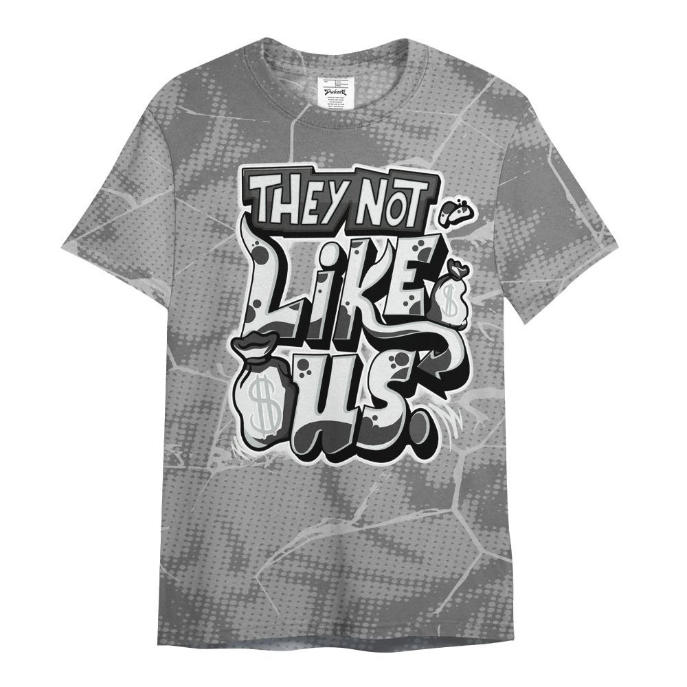 Shirt To Match Black Wolf Grey 12s - Dislike Us Graphic All Over Print