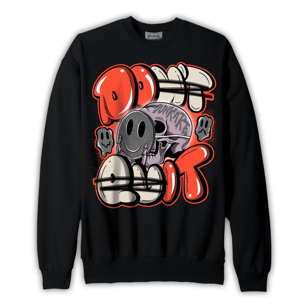 Sweatshirt To match Georgia Peach 3s Sweatshirt - Don't Quit Graffiti Graphic