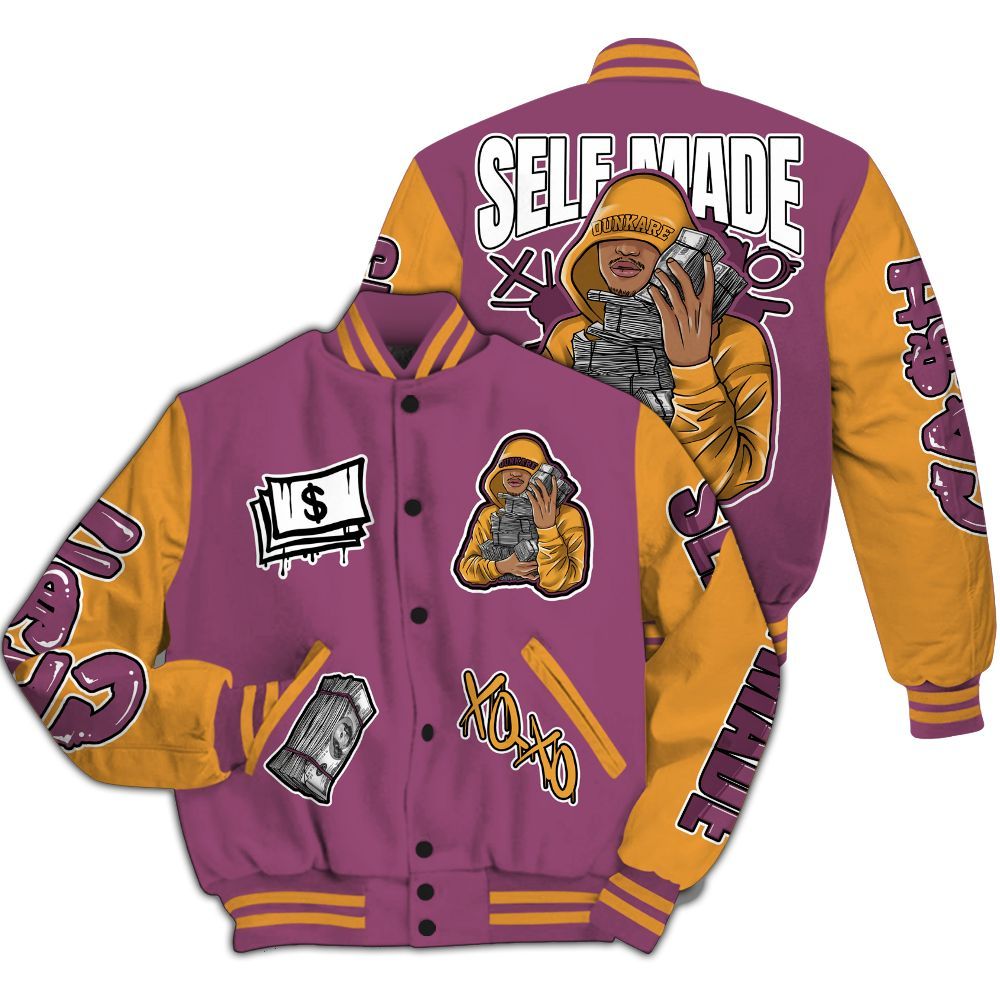 Varsity Jacket To Match High OG Brotherhood 1s - Selfmade Unique All Over Print