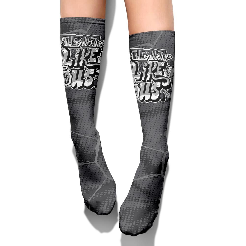 Sock To Match White Thunder 4s - Dislike Us Graphic Crack