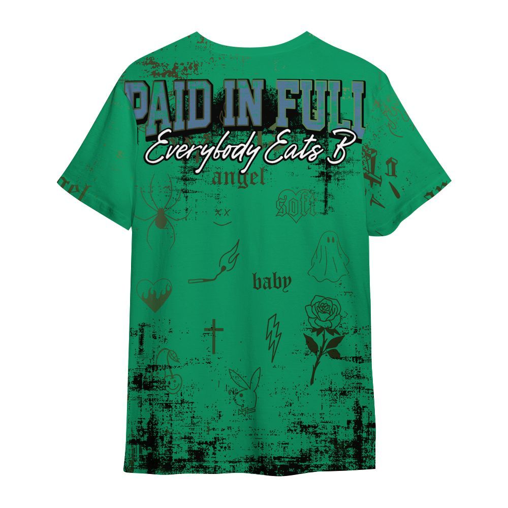 Shirt To Match Foamposite Pro Pine Green 2025 - Paid In Full Money All Over Print