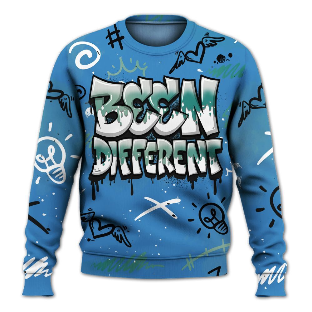 Sweatshirt To Match Low Carolina 17s - Drip Been Di2ferent All Over Print