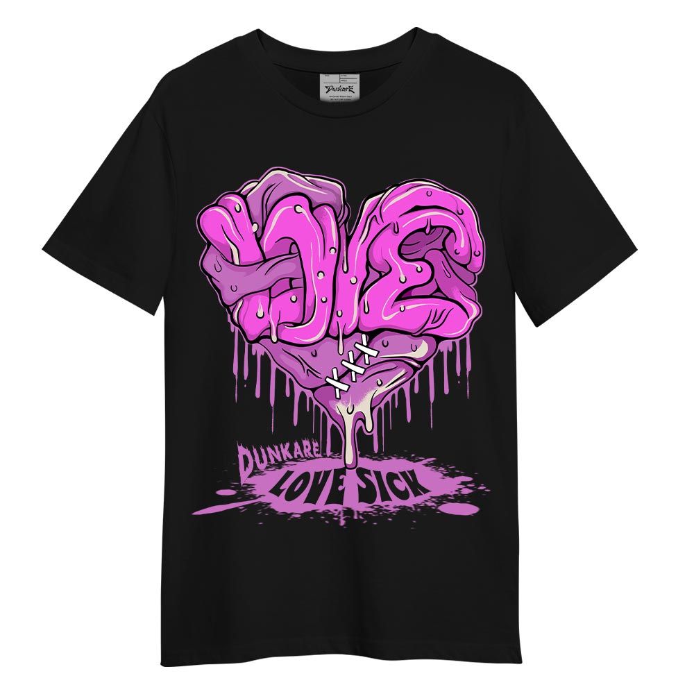 Shirt To Match T-shirt Love Sick, Hyper Violet 4s T-shirt To Match Sneaker 2404 PAT
