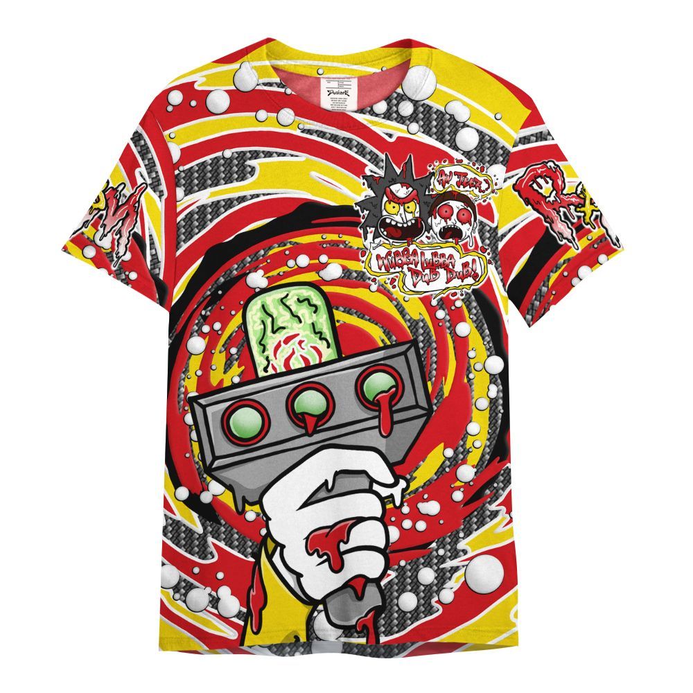 Shirt To Match Ferrari 14s - Wubba Rick Drip All Over Print