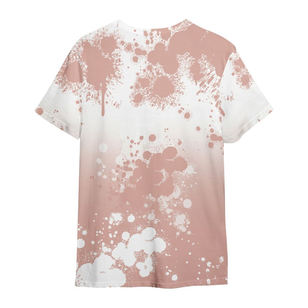 Shirt To Match Dunk Low Pink Velvet - God Blessed Ink Drip All Over Print