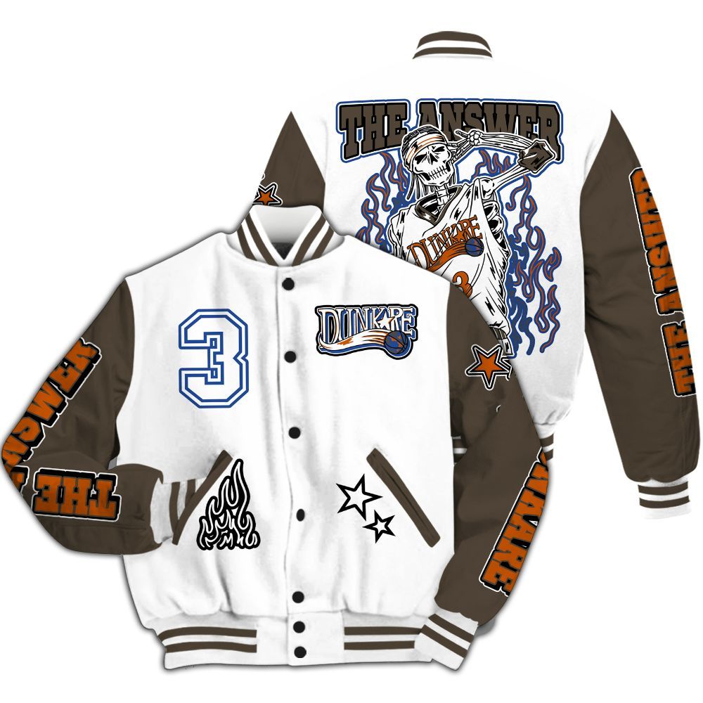 Varsity Jacket To Match Palermo GS League - Allen Answer Skeleton All Over Print