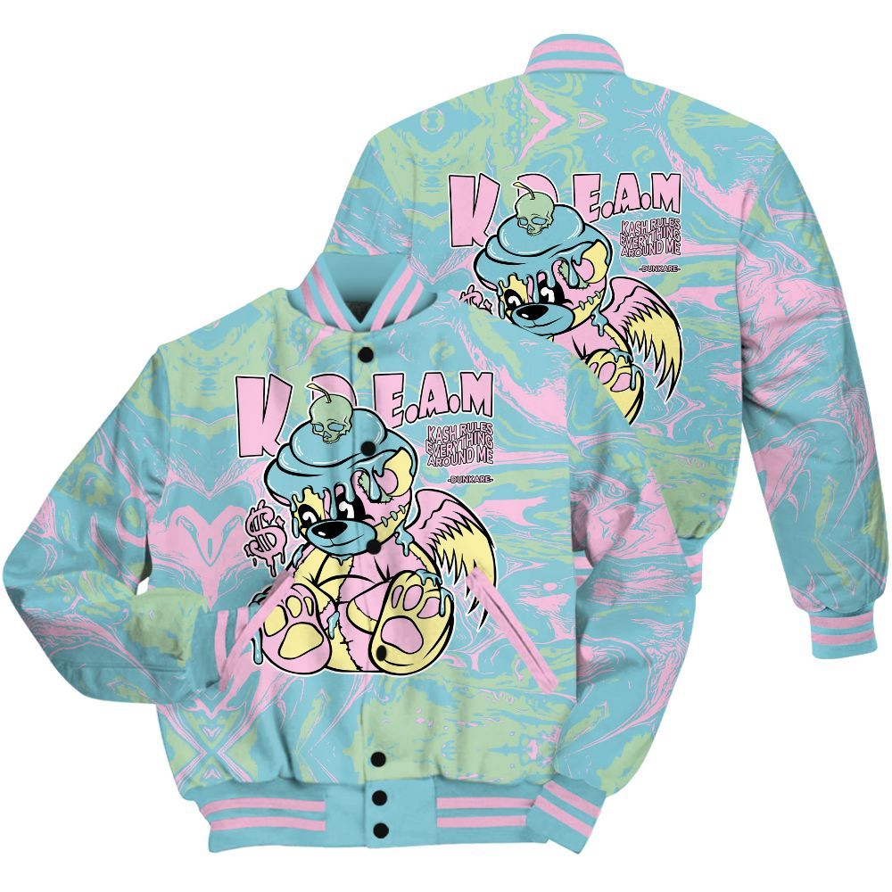 Varsity Jacket To Match SB Dunk Low Visty Shirt - Loot Bear Liquid All Over Print