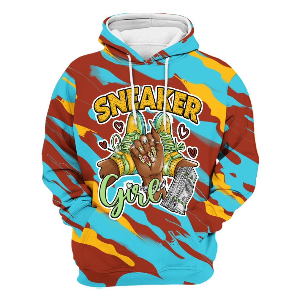 Hoodie To Match SB Dunk Di'Orr Greenwood - Sneakerz Girlz Colored All Over Print