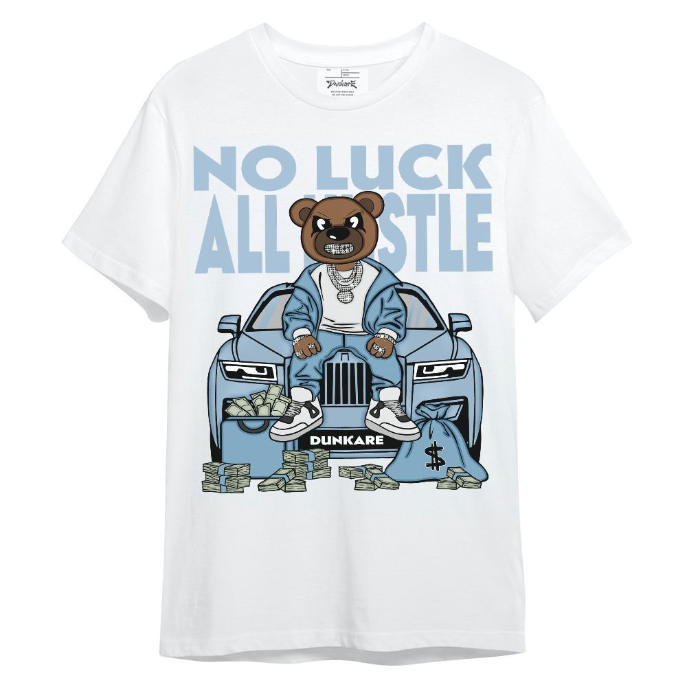Shirt To Match Mid Ice Blue 1s - So Unlucky Bear Unisex Shirt