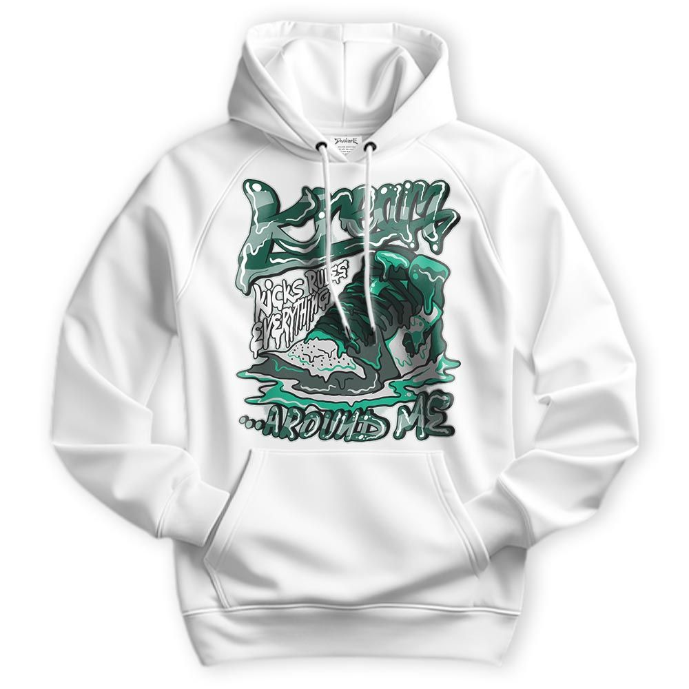 Sweatshirt To Match Oxidized Green 4s Hoodie - Kreamy Graphic Hoodie Unisex