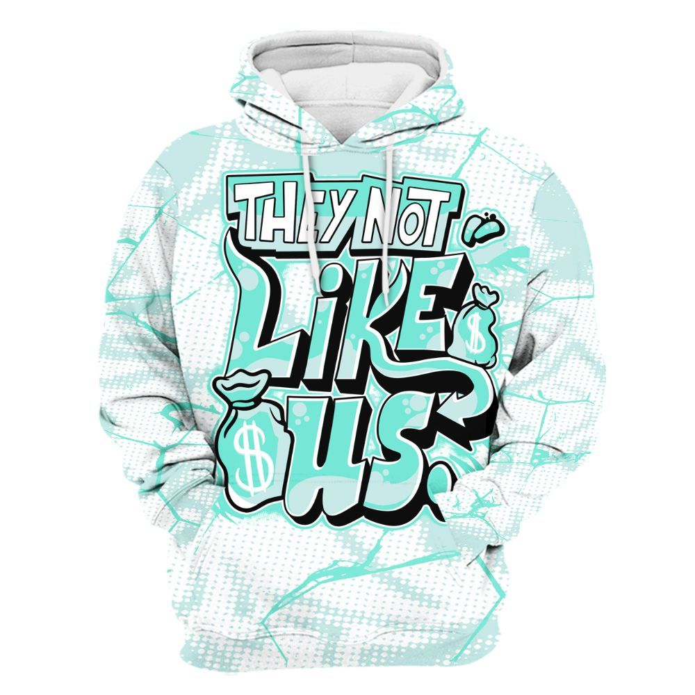 Hoodie To Match Retro Low Igloo 11s - Dislike Us Crack All Over Print