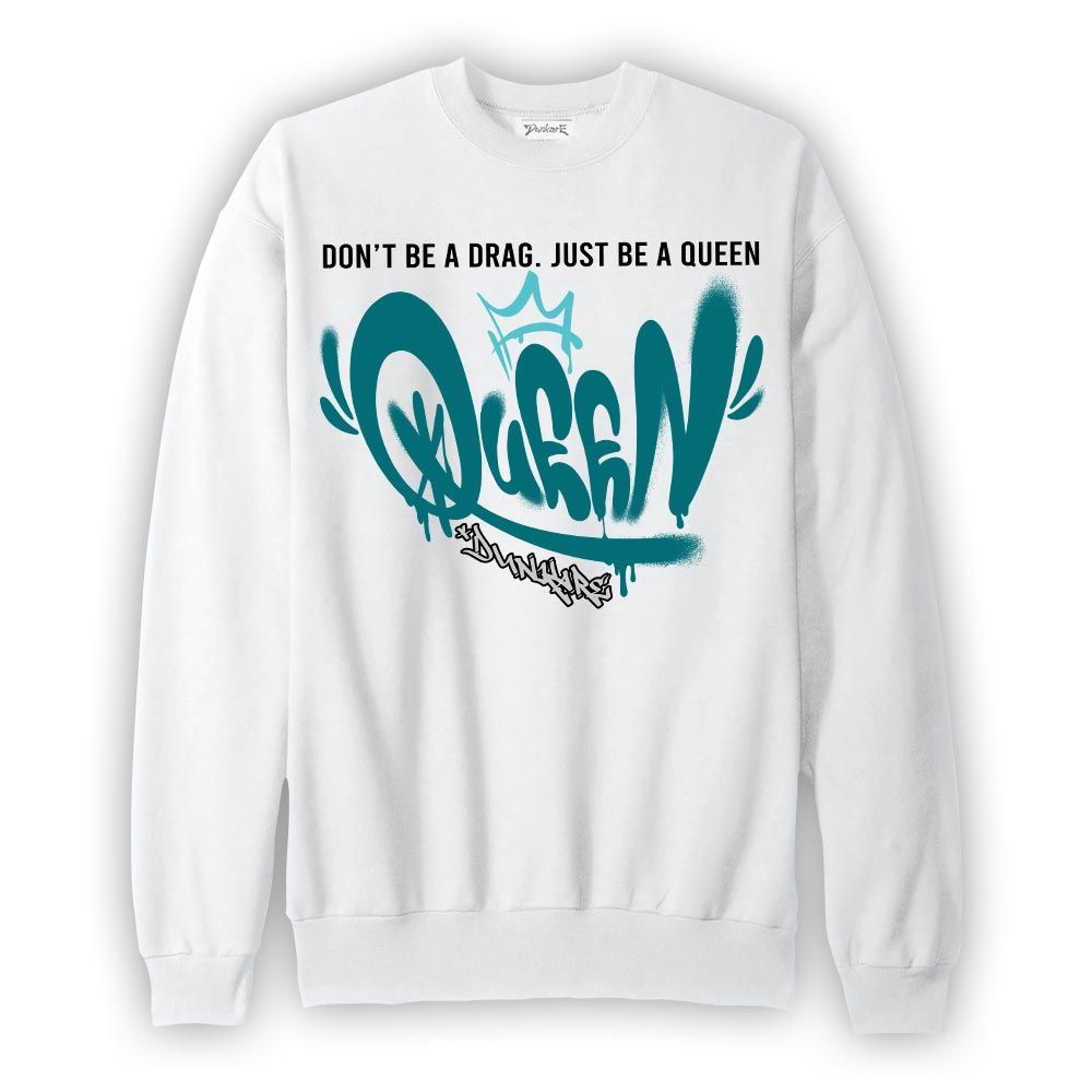 Sweatshirt To match Oxidized Green 4s Sweatshirt - Queen Graffiti Graphic