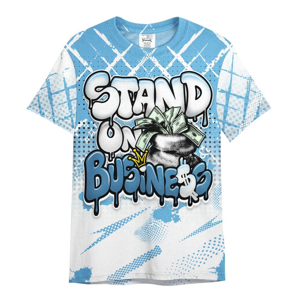 Shirt To Match Melo 12s - Halftone Stand Business Dripping All Over Print