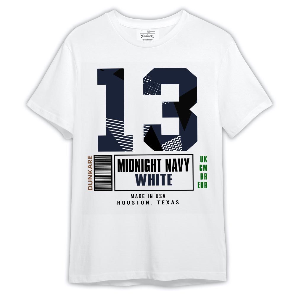 Shirt To Match Midnight Navy 13s - Global Label Sneakers Shirt Outfit 1805 NCT