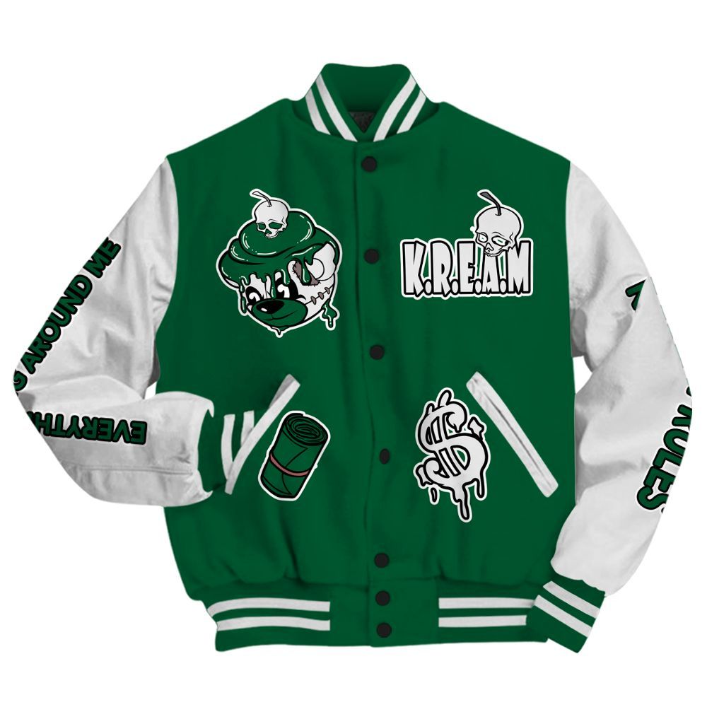 Varsity Jacket To Match High Gorge Green 1s - Loot Bear All Over Print