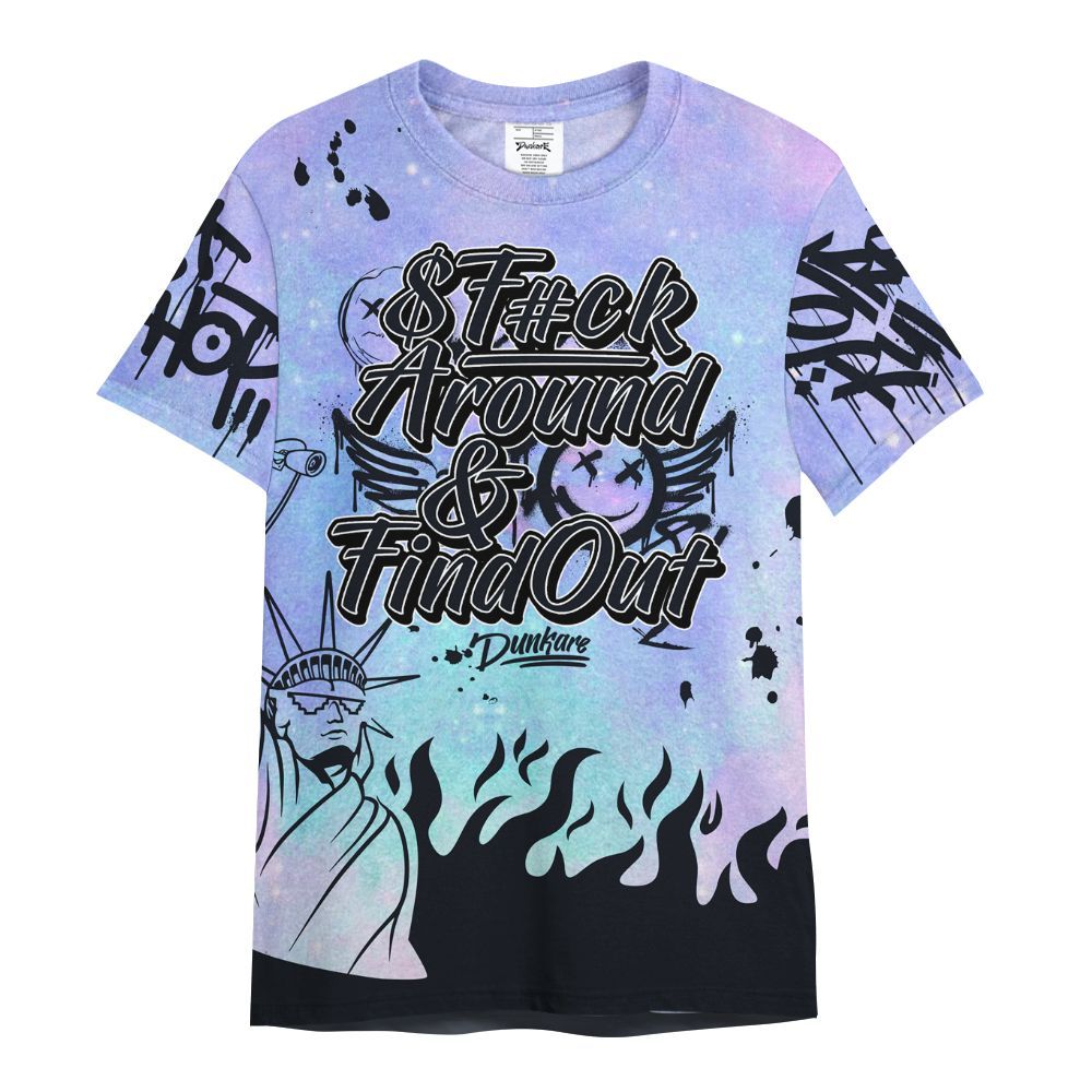 Shirt To Match Zen Master 4s - Graphic Fck Around Find Out All Over Print