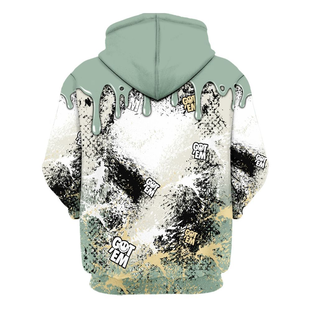 Hoodie To Match Joins Year Of The Snake 5s - Dripping 23 Drip All Over Print