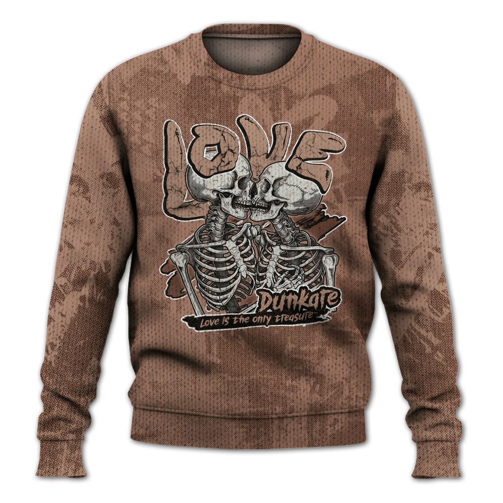 Knitted Sweater To Match KD 4 Christmas - Skull Love