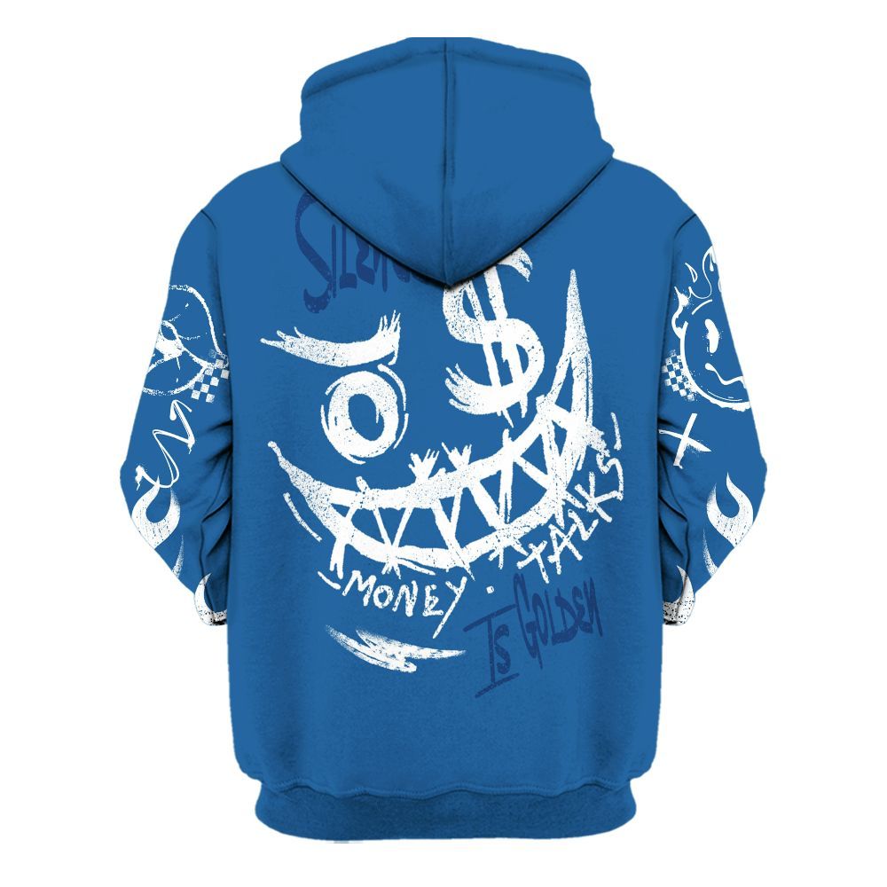 Hoodie To Match French Blue 13s - Mouth Burning Street Style All Over Print