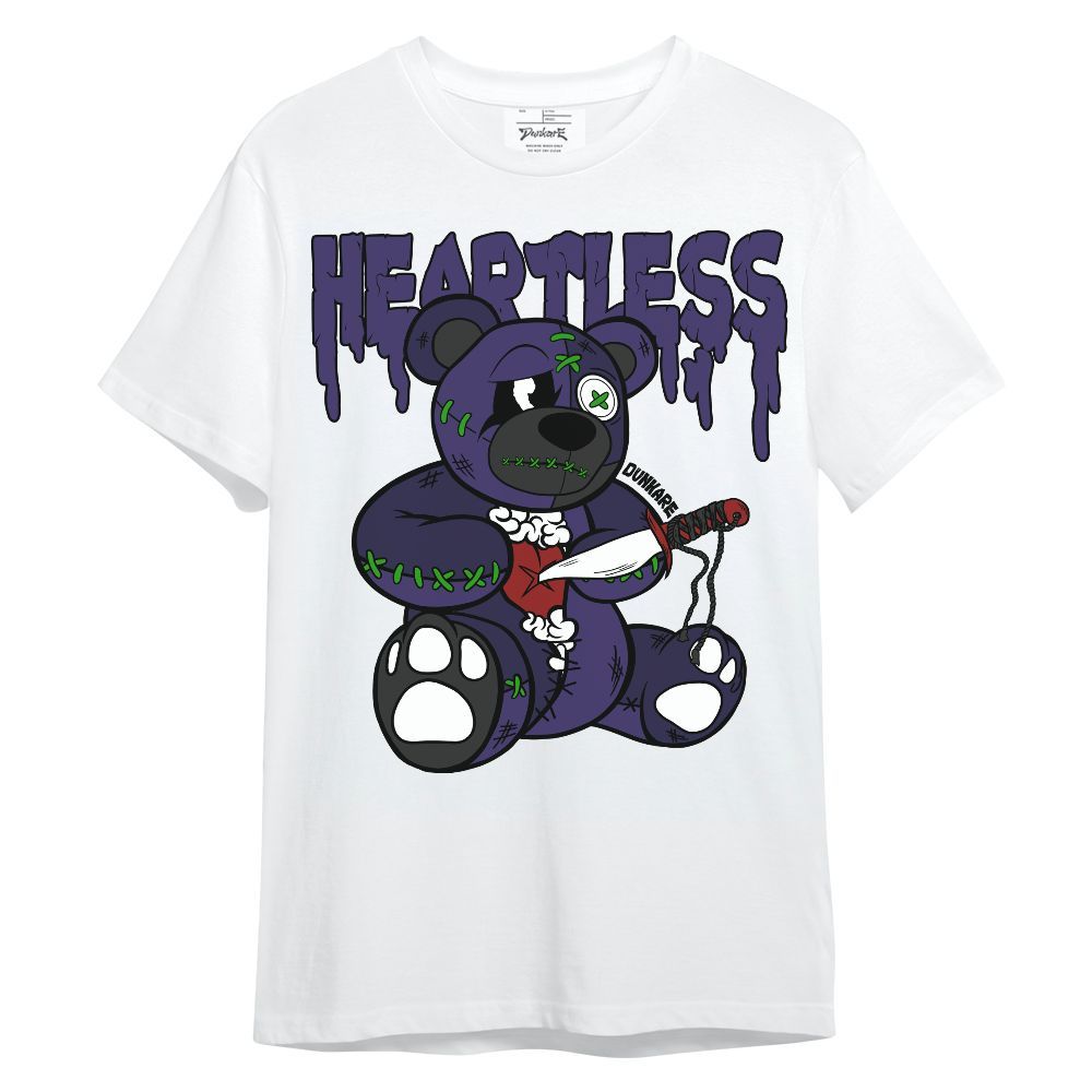 Shirt To Match Retro Court Purple 13s - Heartless Bear Unisex Shirt