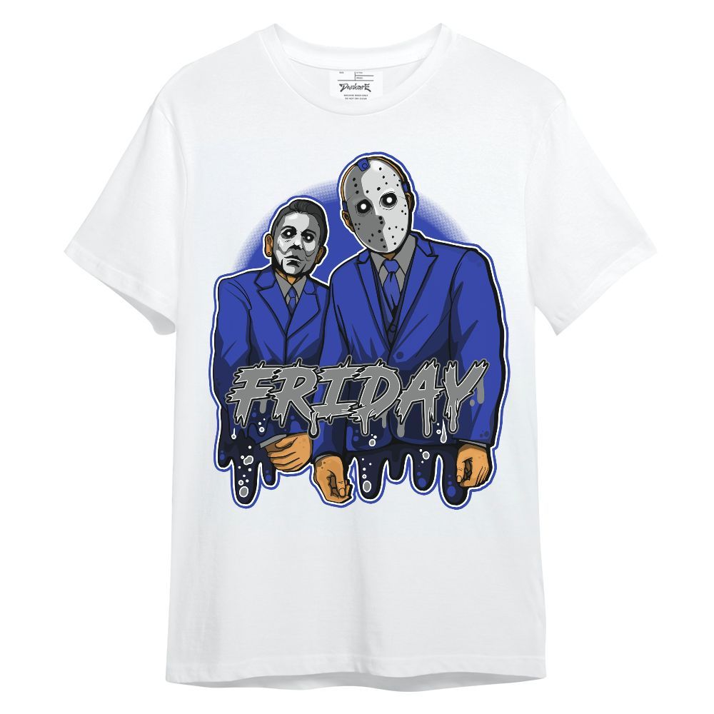 Shirt To Match Air Max Plus Black Racer Blue - Friday Halloween Graphic Unisex Shirt