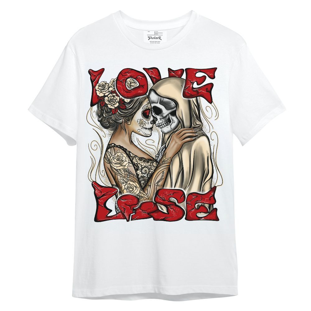Shirt To Match Dunk Low Strawberry Waffle - Loves Lose Unisex Shirt