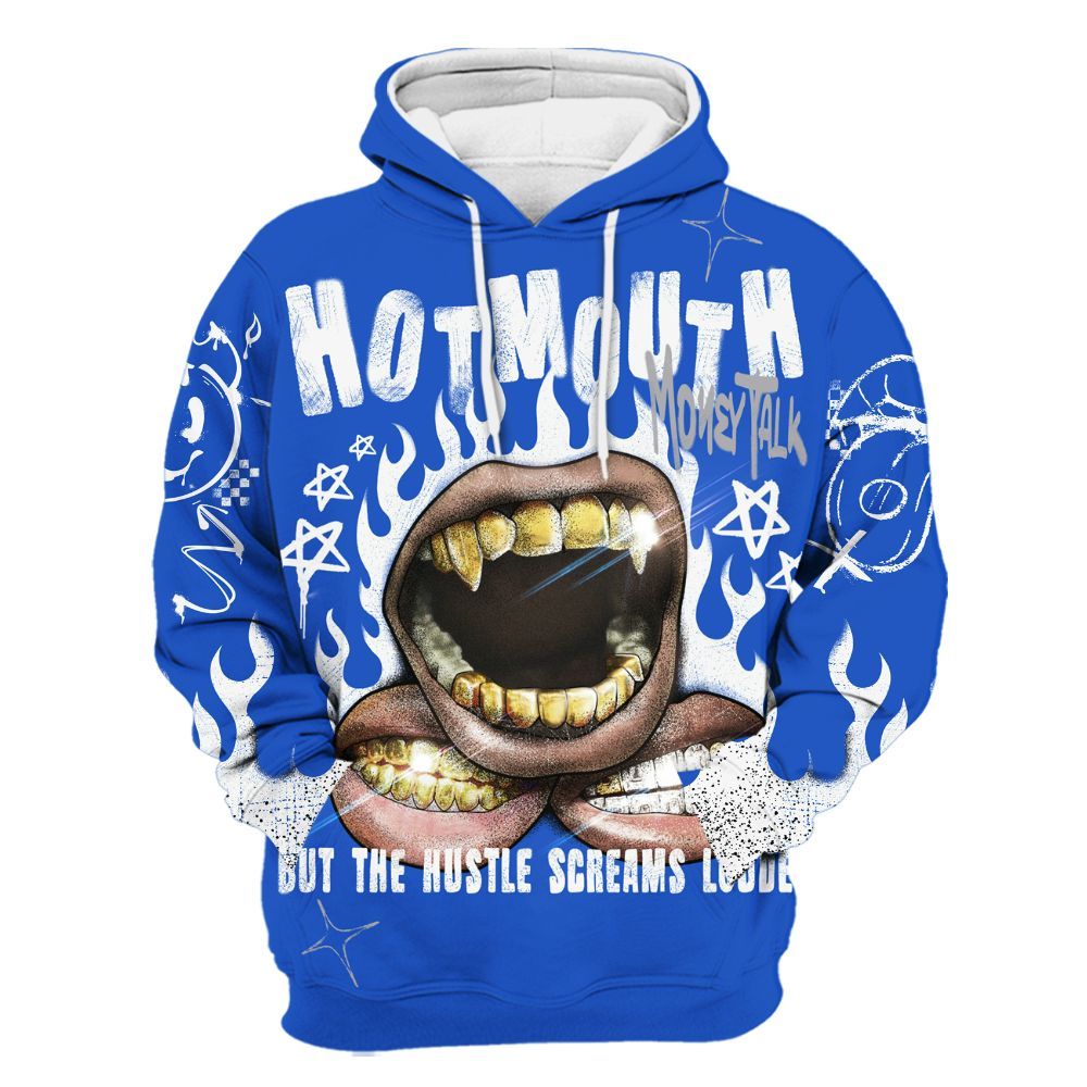 Hoodie To Match Retro Stealth 5s - Mouth Burning Street Style All Over Print