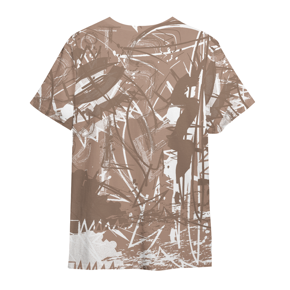 Shirt To Match OG Latte 1s - Moneycall Unique Scratched Art Shirt Unisex