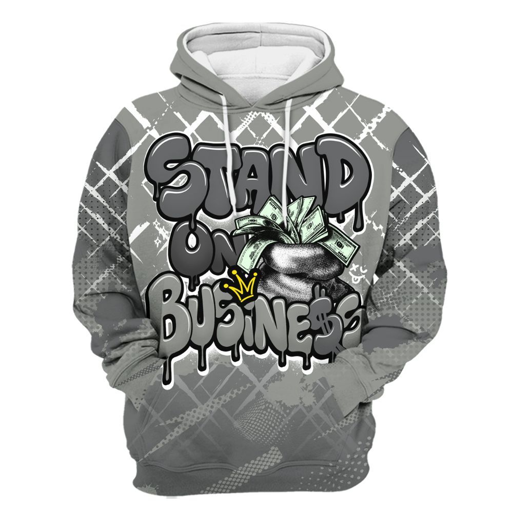 Hoodie To Match Paris Olympics 4s - Halftone Stand Business Dripping All Over Print
