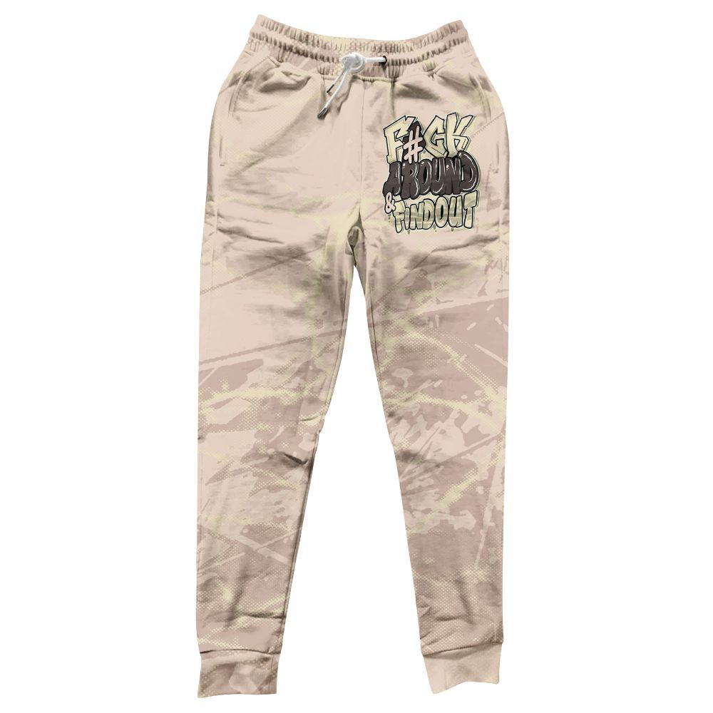 Sweatpant To Match A Ma Maniere X Fossil Stone 4s - F Around Find Out Graphic Profound All Over Print