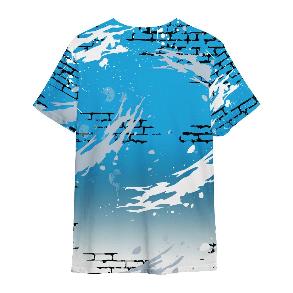 Shirt To Match University Blue Low 2026 11s - Values Of Loyalty Drip All Over Print
