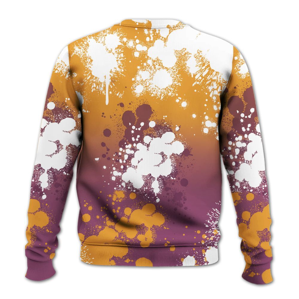 Sweatshirt To Match High OG Brotherhood 1s - God Blessed Ink Drip All Over Print