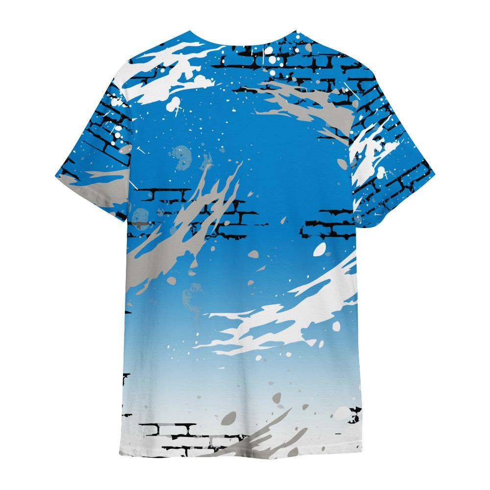 Shirt To Match Industrial Blue 4s - Values Of Loyalty Drip All Over Print