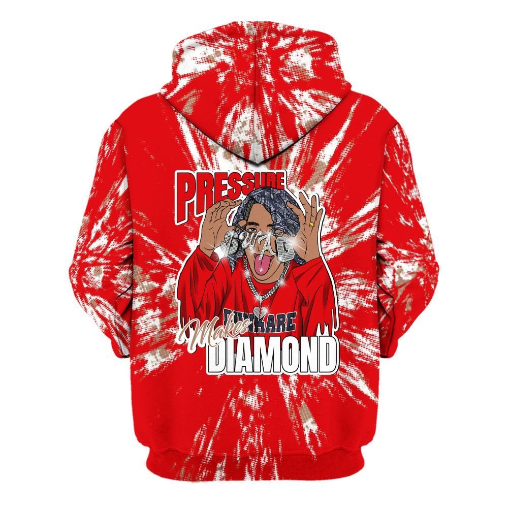 Hoodie To Match Low OG Howard Bison 1s - Pressures Makes Hoodie To Match Lux All Over Print