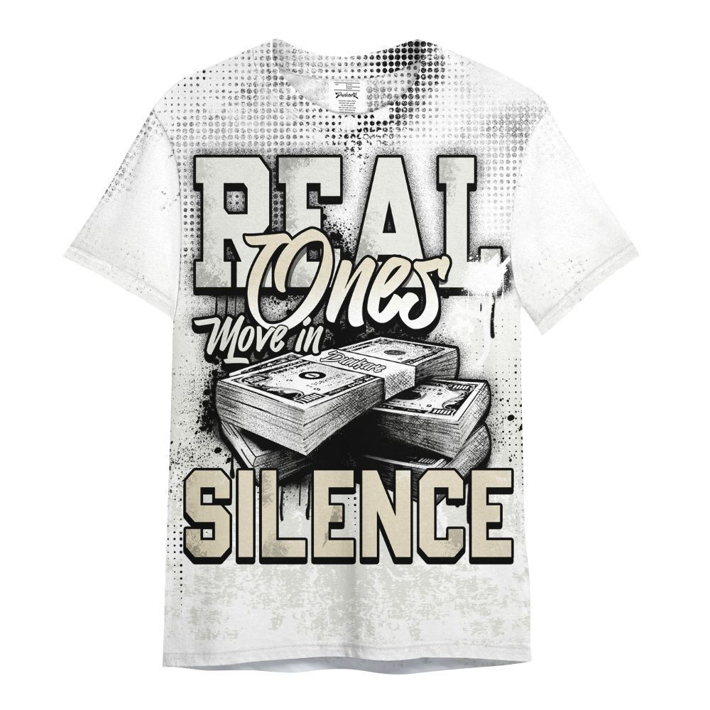 Shirt To Match Grand Finale 11s Shirt, Move In Silence Money Street Retro All Over Print