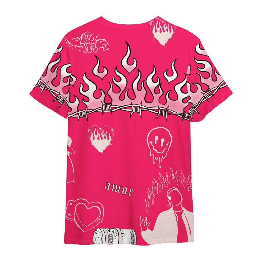 Shirt To Match A'One Pink Aura - Snake Trust No One All Over Print