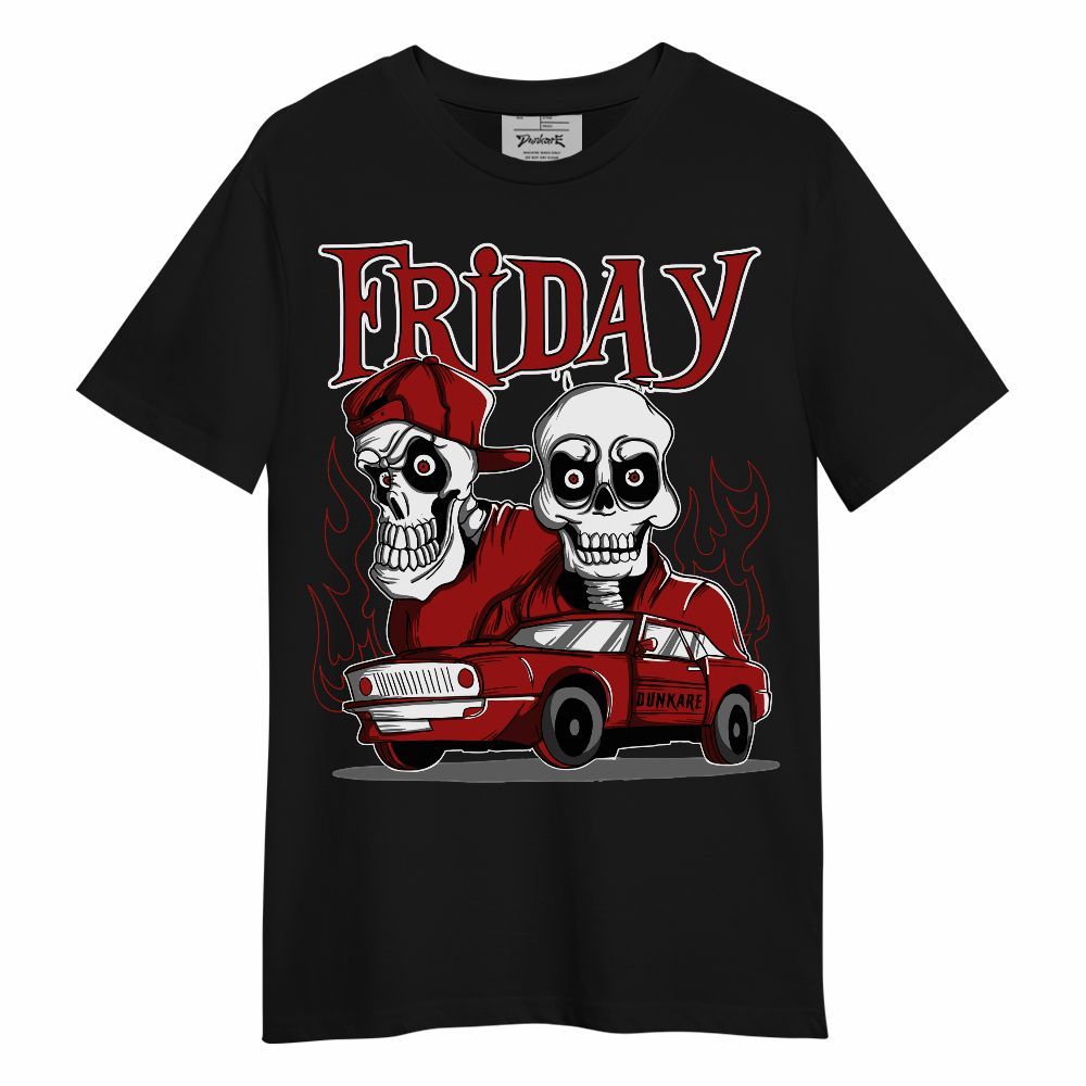 Shirt To Match Red Taxi 12s - Friday Funny Graphic Red Taxi 12s Unisex Shirt